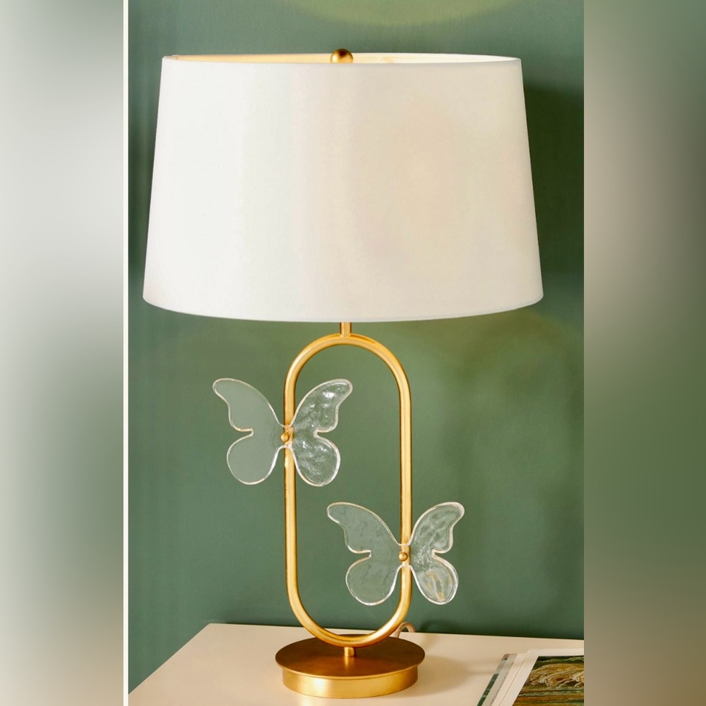 Anthropologie Mariposa table lamp NEW MSRP $524